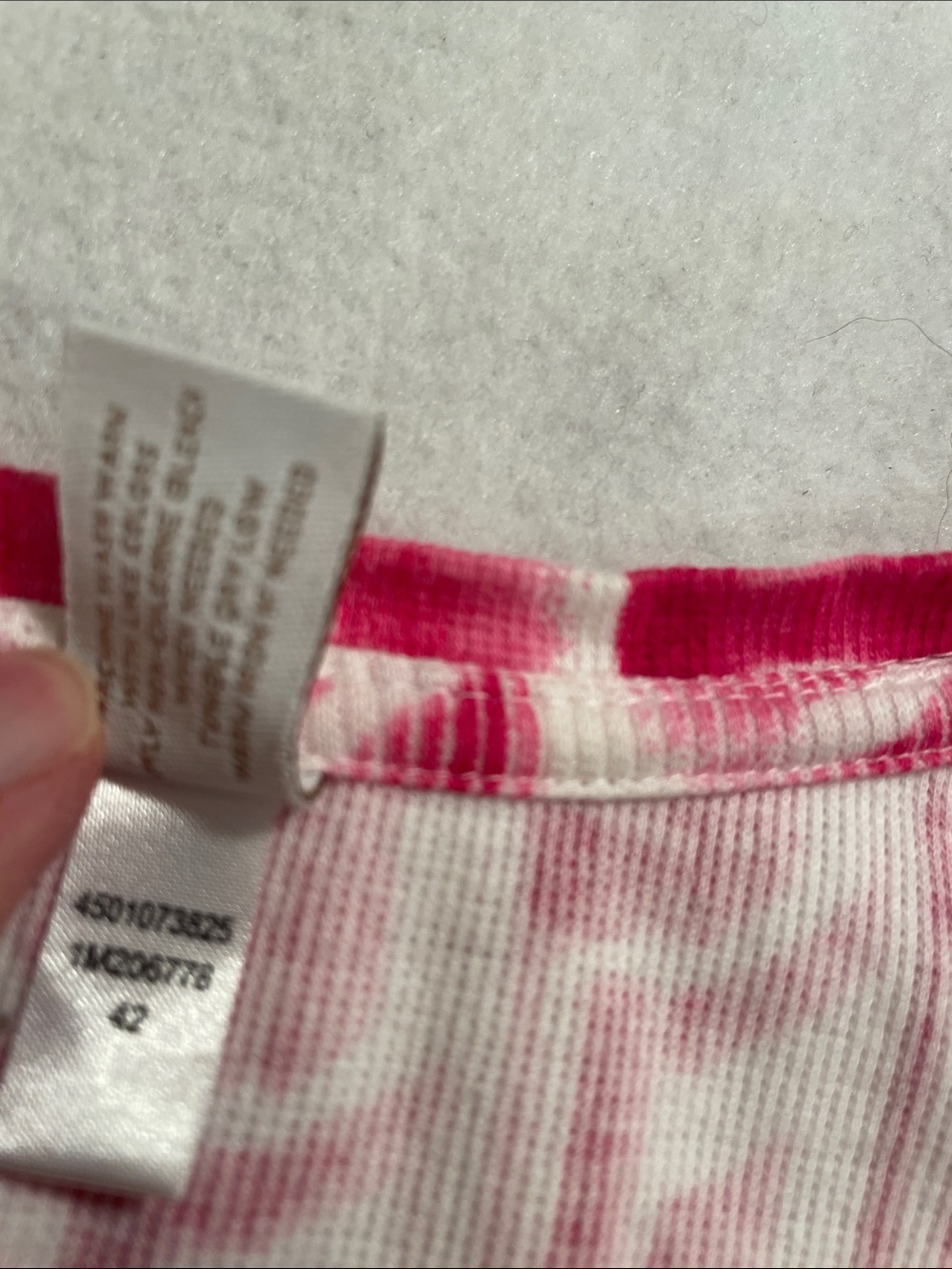 Chico's Hot Pink and White Geometric Tank - Picture 5 of 6
